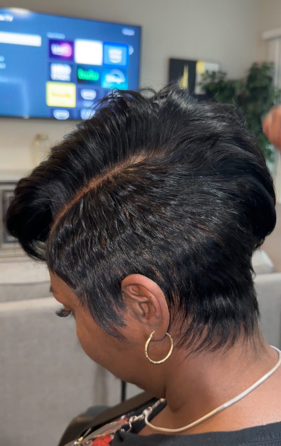 Full lace styled “ Sharr”