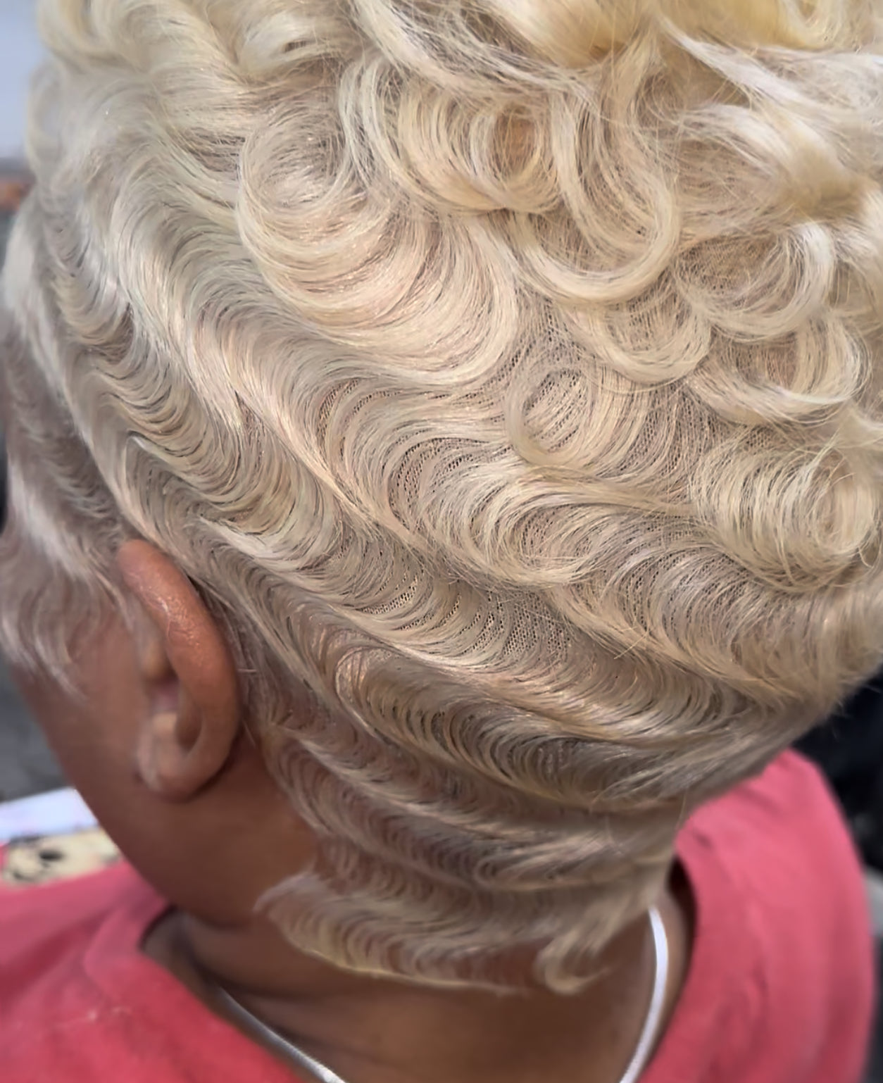 “Sassy “ True Full lace (this is not a glueless wig) soft blonde