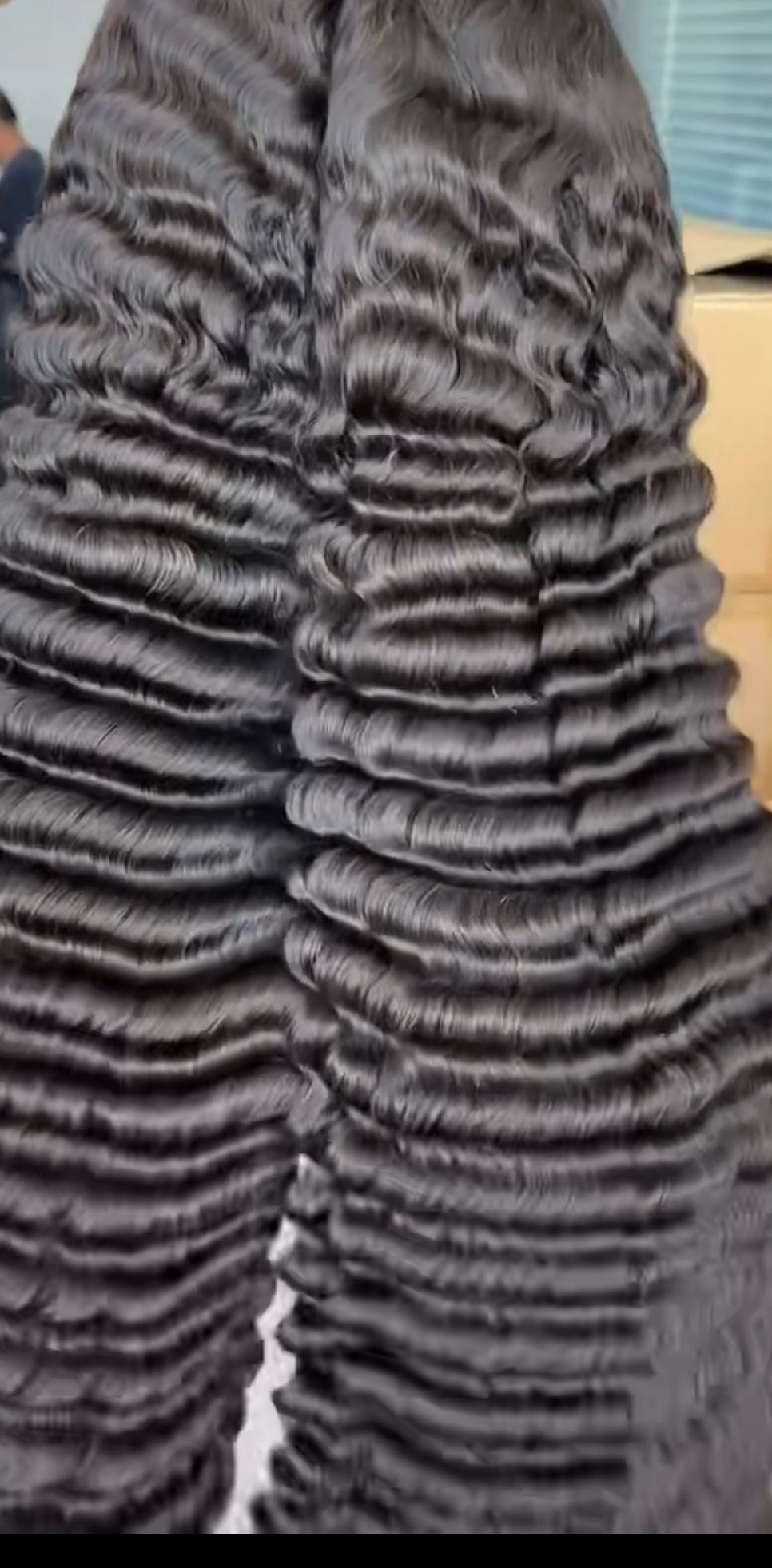 13x4 Hd Lace Frontal wig 30” Deep wave 250 %density