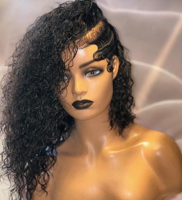 Bianca Curly Closure Glue Less Wig (Pre-Order)
