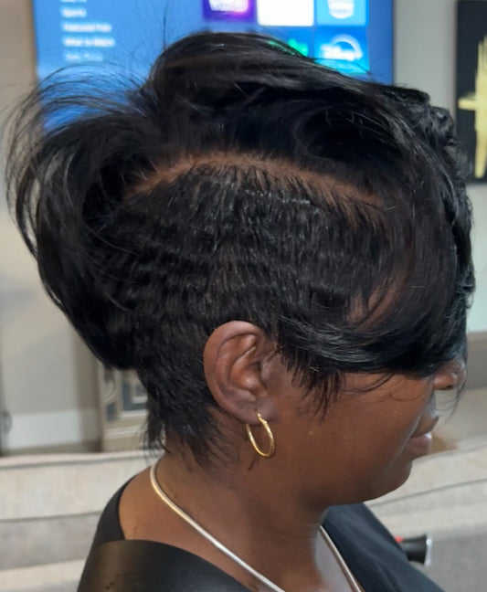 Full lace styled “ Sharr”