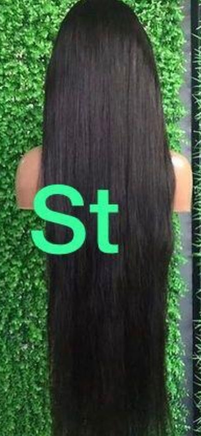 13x4 Hd Lace Frontal wig Straight 24” 200% density