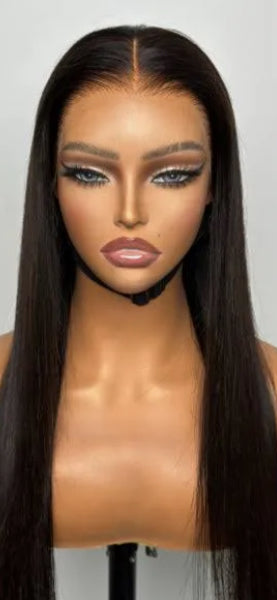 5x5 Hd lace Closure wig 28”  250% density